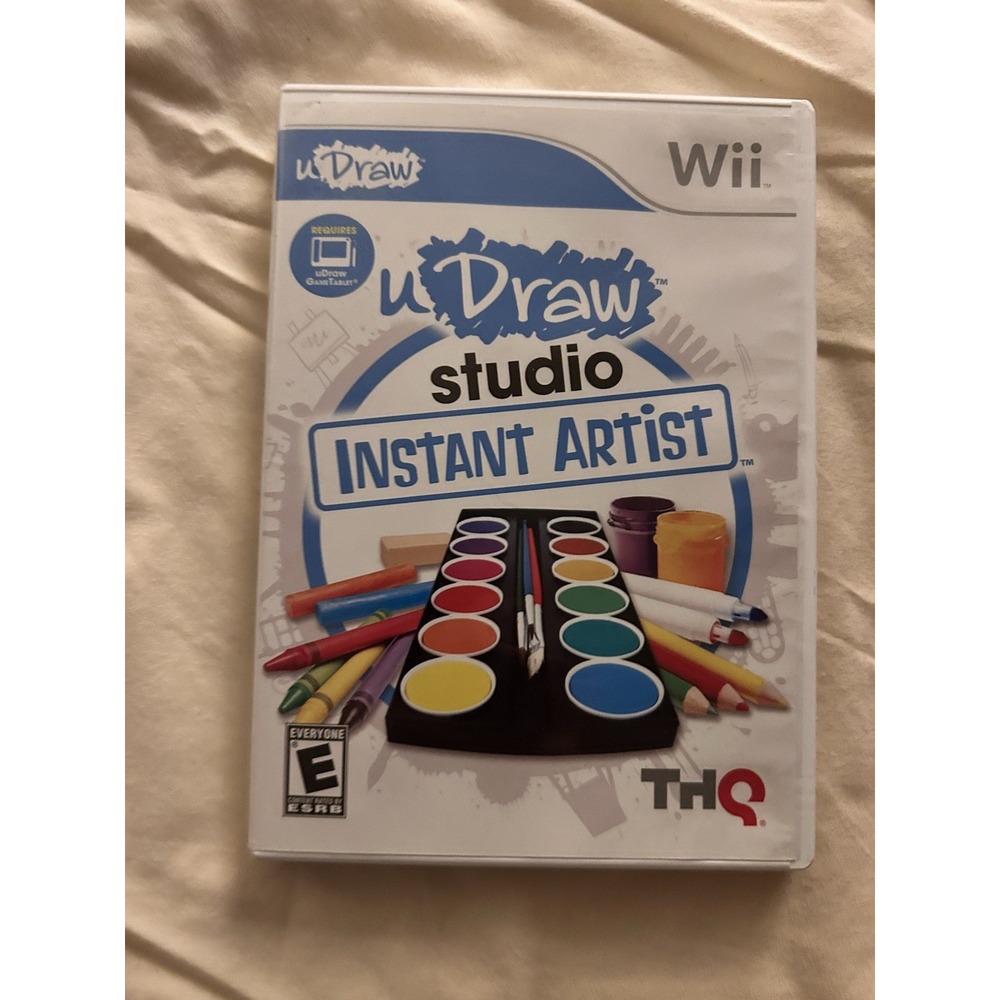U Draw Studio Instant Artist Nintendo Wii! No Tablet‎